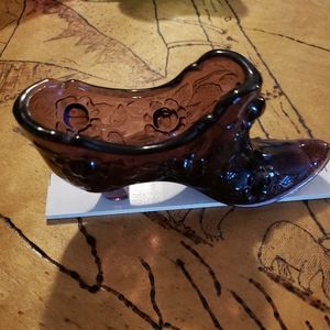 Glass shoe collection